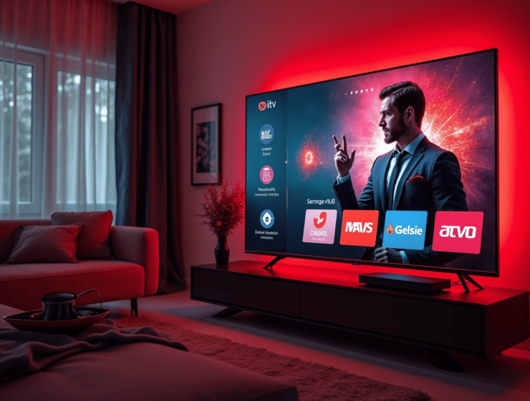 Interface IPTV sur Smart TV – Quelle IPTV choisir Pour 2025 ?