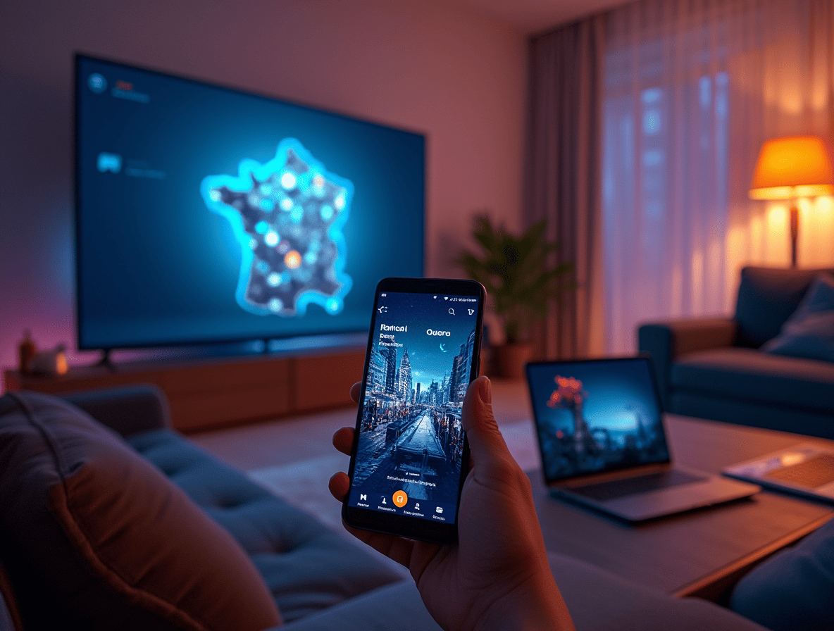 Abonnement IPTV en France sur TV, mobile et tablette avec chaînes françaises